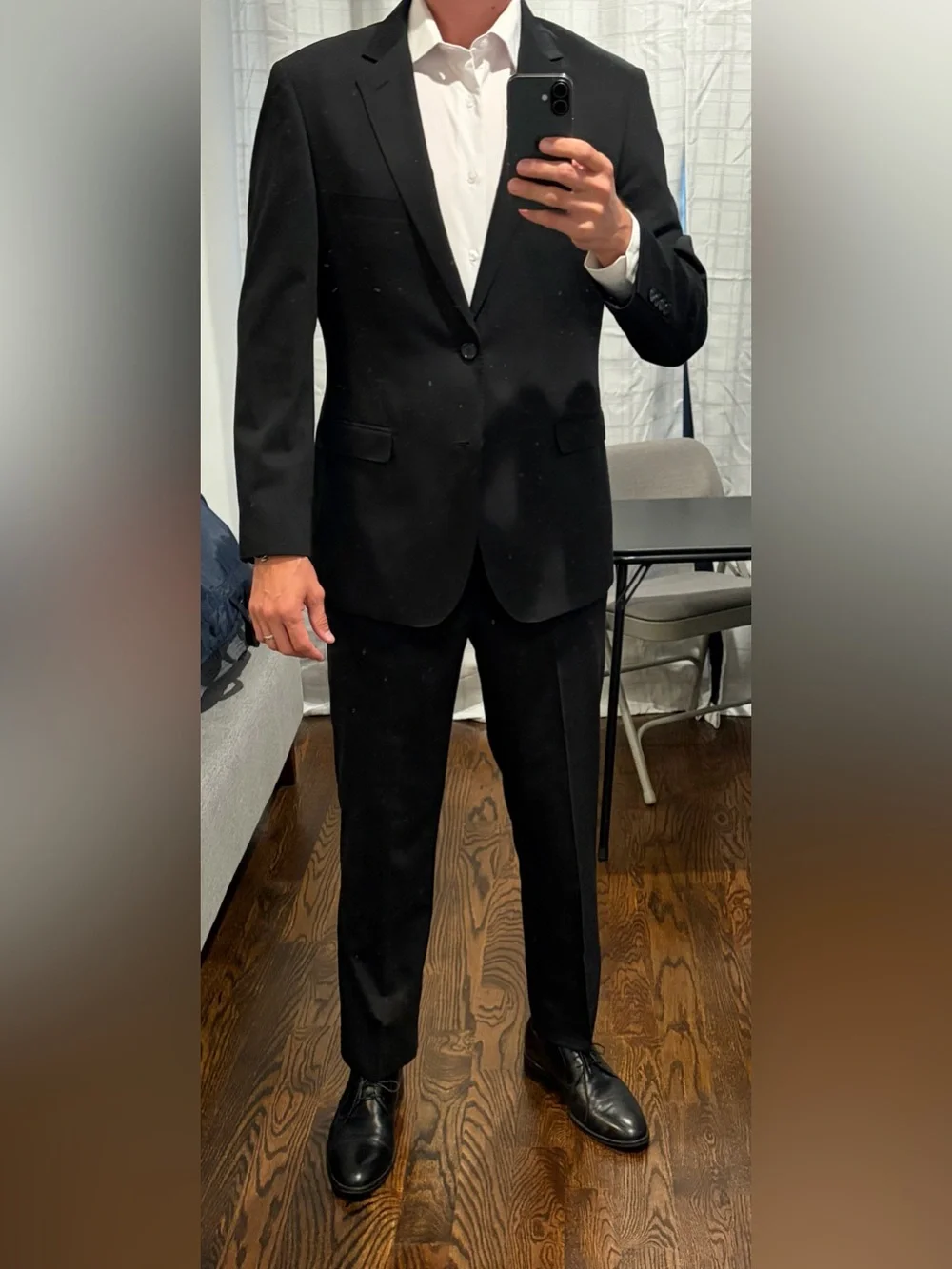 Classic Black Men's Two-Piece Suit